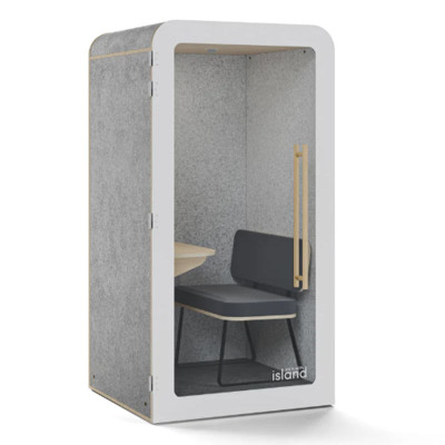 Cabine Work With Island DESK