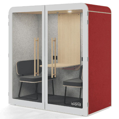 Cabine Work With Island DUO