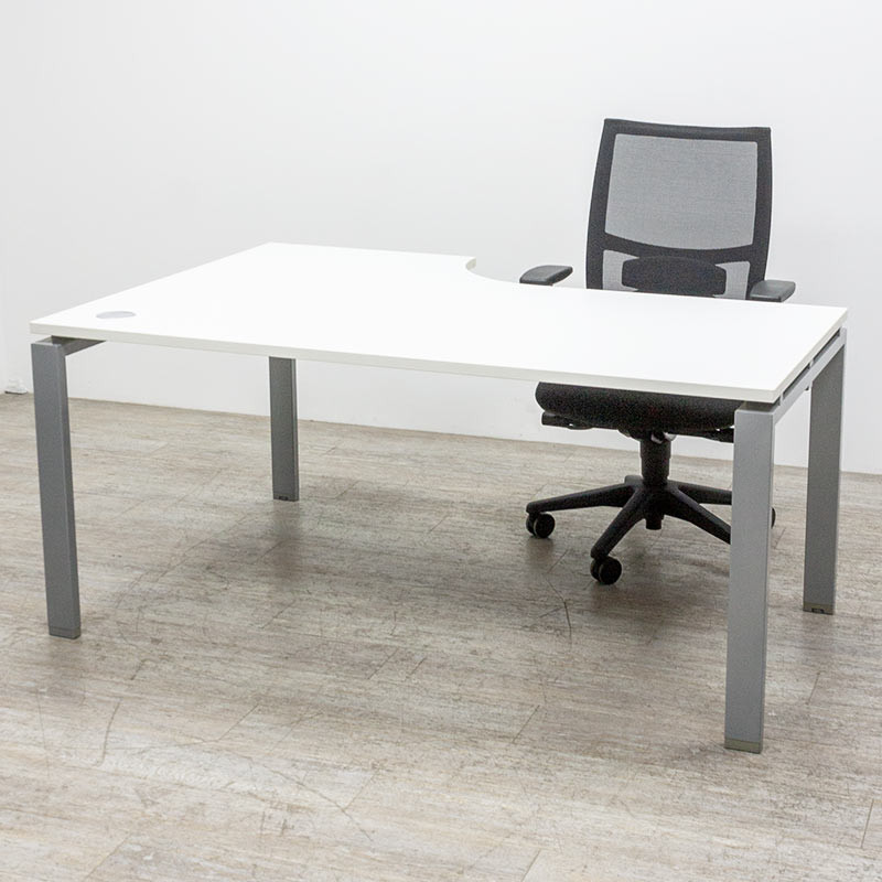 Buronomic Astro droite L160 Blanc