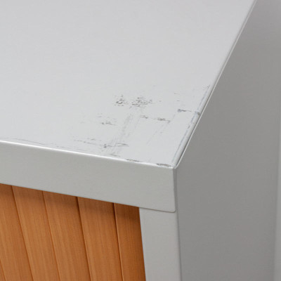 Basse L120 Gris Alu/Merisier 2nd Ch