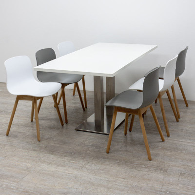 Pedrali Inox L160 Blanc 2nd Choix