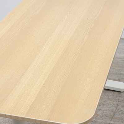 Bureau Ikea L140 Hêtre Clair Blanc