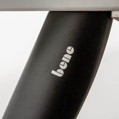 Bene table tonneau L180 Blanc /Noir