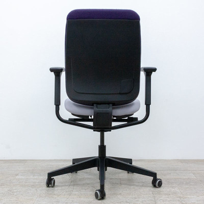 Steelcase Reply Gris / Violet 3D