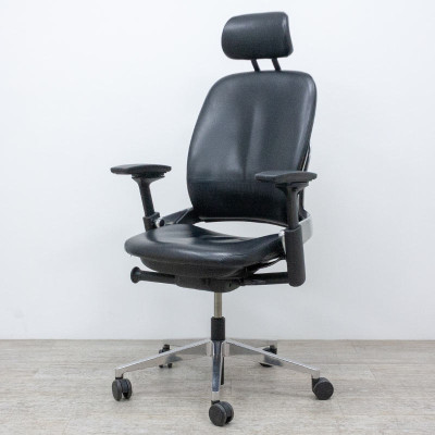 Steelcase Leap V2 similicuir Noir 