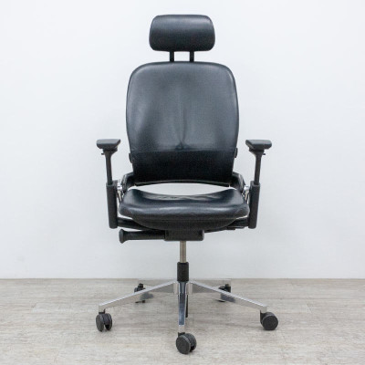 Steelcase Leap V2 similicuir Noir 