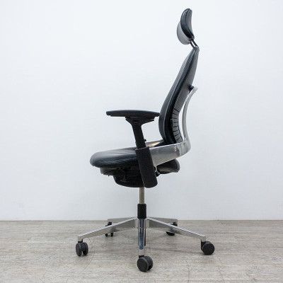Steelcase Leap V2 similicuir Noir 