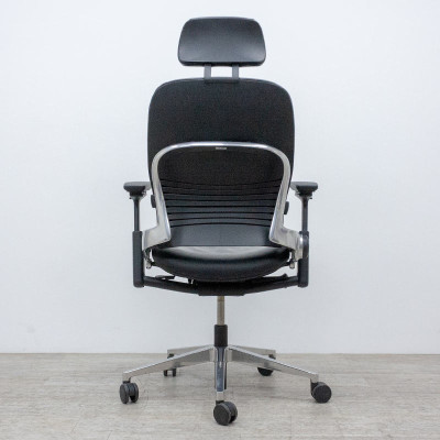 Steelcase Leap V2 similicuir Noir 