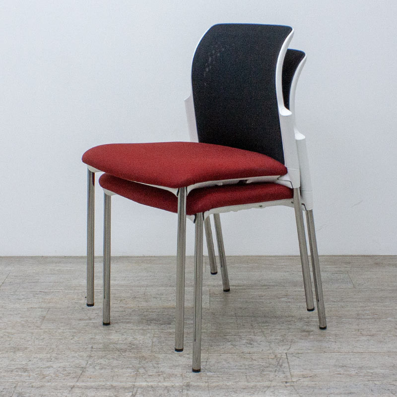 Chaise Eurosit Rouge et Noir