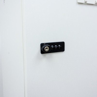 Rangement 4 cases Erable / Blanc