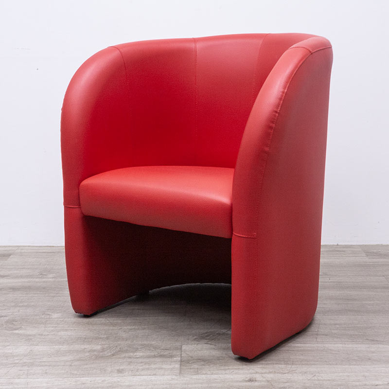 Fauteuil Club Rouge