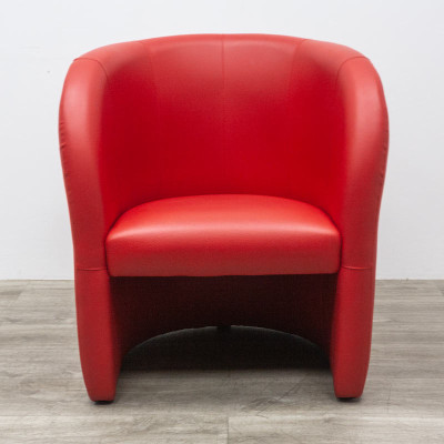Fauteuil Club Rouge
