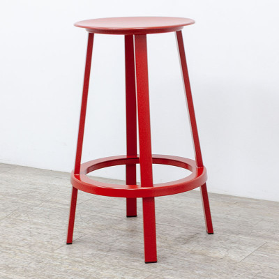 Hay Tabouret Revolver Rouge