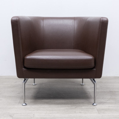 Vitra Suita Club Armchair Marron
