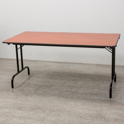 Table pliante L160 Noyer/Noir 2nd C