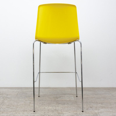 Tabouret Tweet 896 Blanc / Jaune