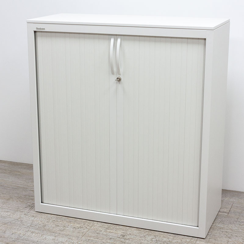 Steelcase armoire basse L100 Blanc