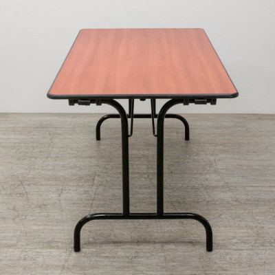 Table pliante L160 Noyer/Noir 2nd C