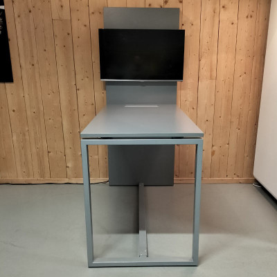 Majencia table media haute Gris