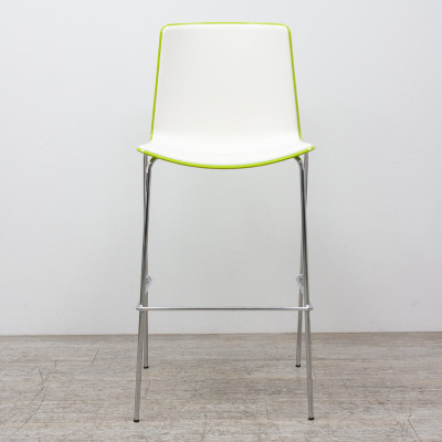 Tabouret Tweet 896 Blanc / Vert