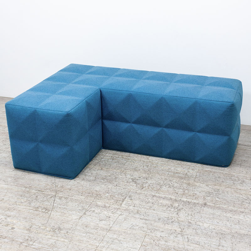 Buzzispace Banc acoustique Bleu C.