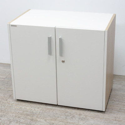 Haworth Basse L80 Portes b. Blanc