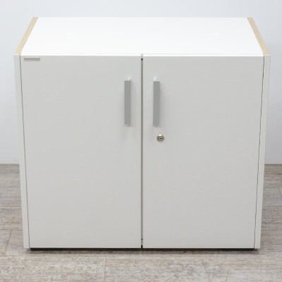 Haworth Basse L80 Portes b. Blanc