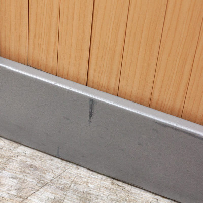 Armoire basse Poirier / Gris 2nd C.