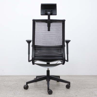 Steelcase Think V1 Gris 3D +Têtière