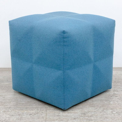 Buzzispace pouf acoustique Bleu C.