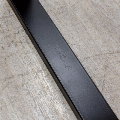 Table haute L200 Bois / Noir