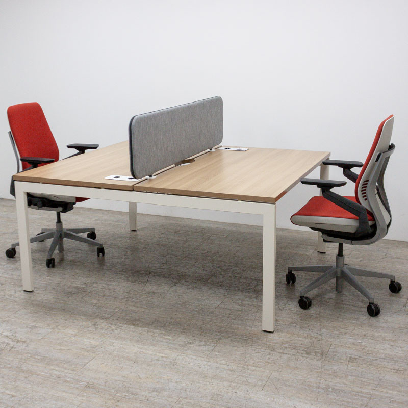 MDD OGI U Bench 2 postes L140 Cacao