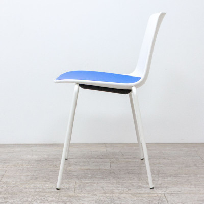 Enea Lottus 4 pieds Blanc / Bleu