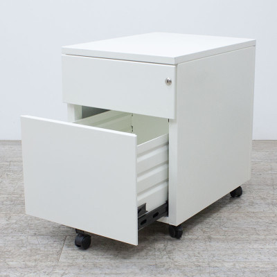 Caisson 2 tiroirs Blanc