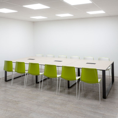 Table Techo L360 Chêne / Noir