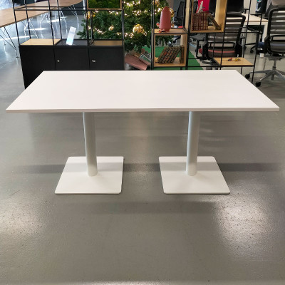Table de réunion L160 Blanc