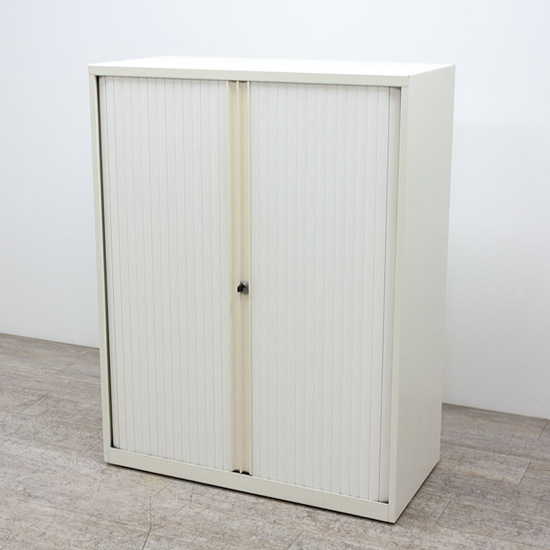 Armoire mi-haute L100 Blanc