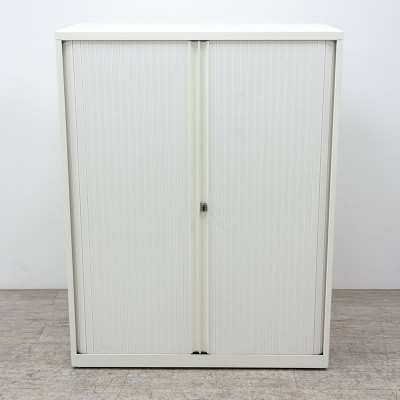 Armoire mi-haute L100 Blanc