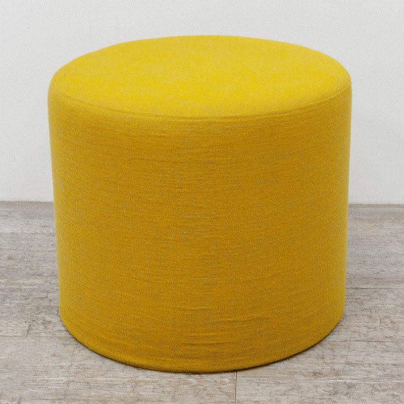 SOFTLINE Drum M tissu Jaune chiné