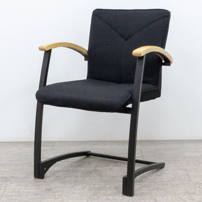 KINNARPS luge feutrine Noir / Bois