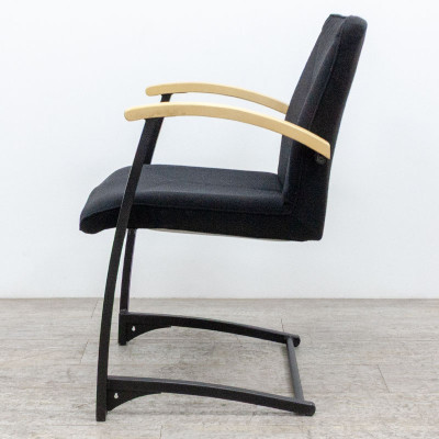 KINNARPS luge feutrine Noir / Bois