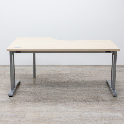 Plan compact droite L160 Chêne