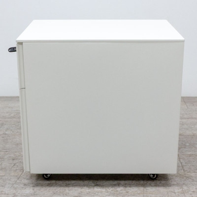 Caisson 2 tiroirs blanc