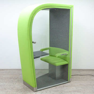 Cabine de confidentialité Verte