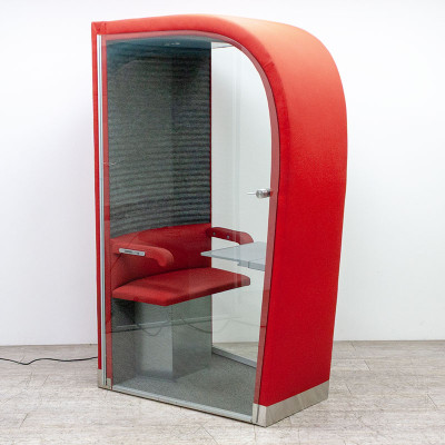 Cabine de confidentialité Rouge