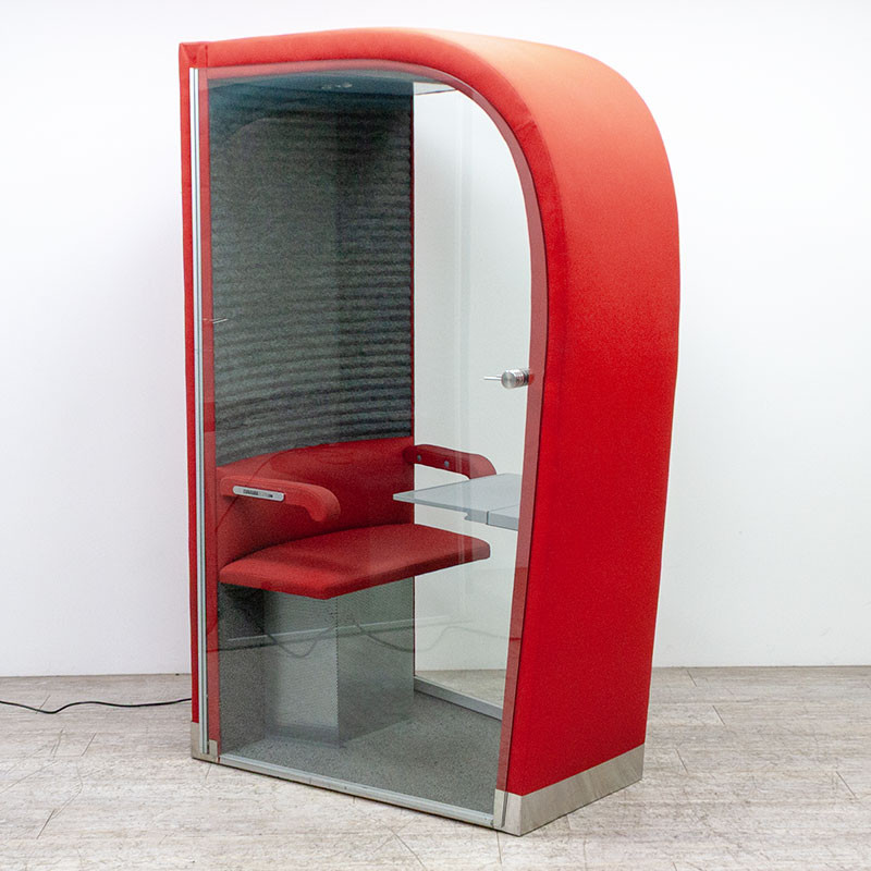 Cabine de confidentialité Rouge