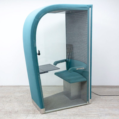 Cabine de confidentialité Turquoise