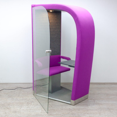 Cabine de confidentialité Violette