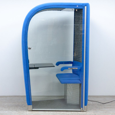Cabine de confidentialité Bleu