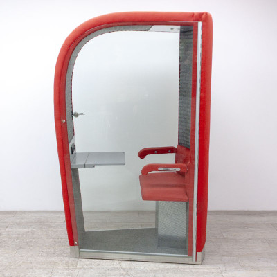 Cabine de confidentialité Rouge